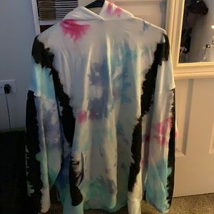 Tye dye hoodie (self-made)
